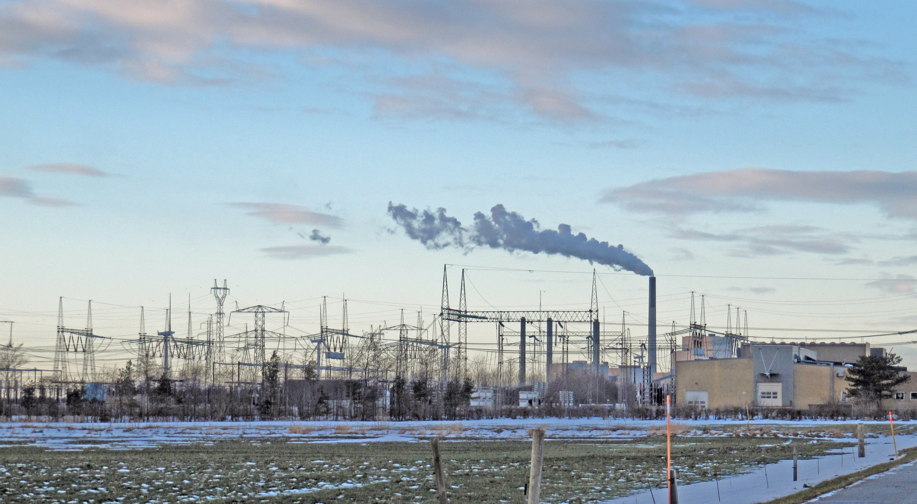 Konti-Skan HVDC konverterstation i Vester Hassing, Nordjylland