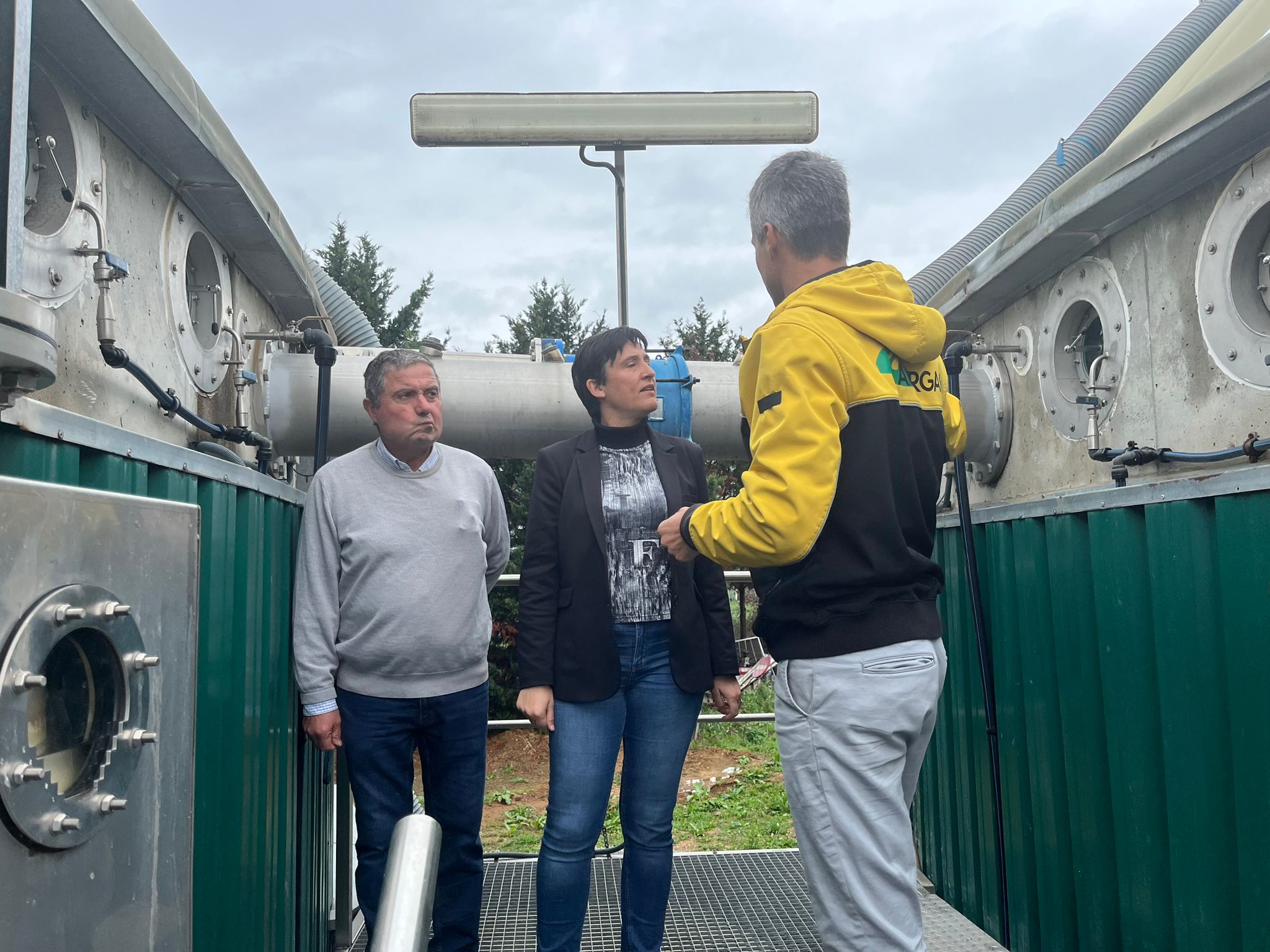 Planta de biogás Mas Bes en Salitja, Cataluña, España