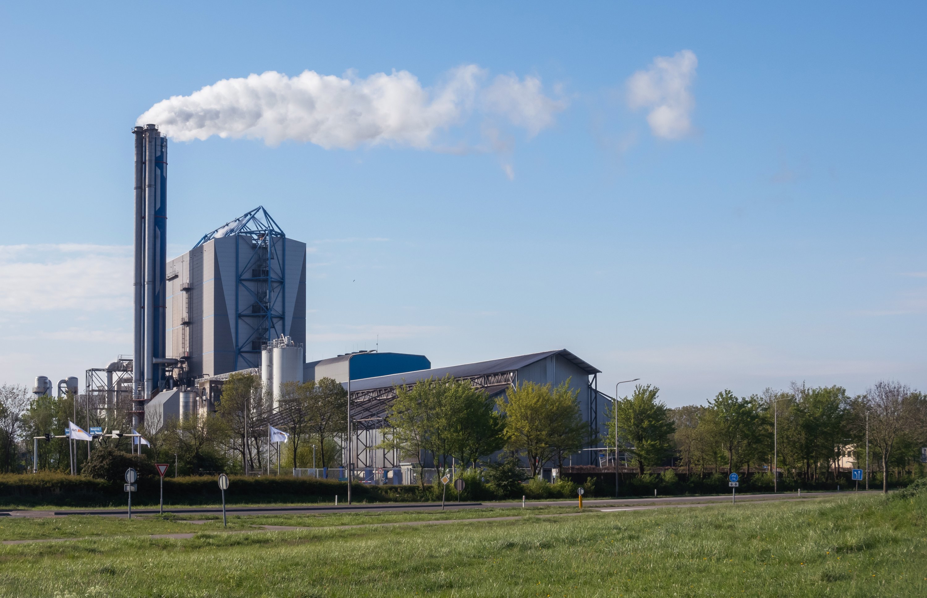 AVR afvalverwerkingsinstallatie in Duiven, Nederland