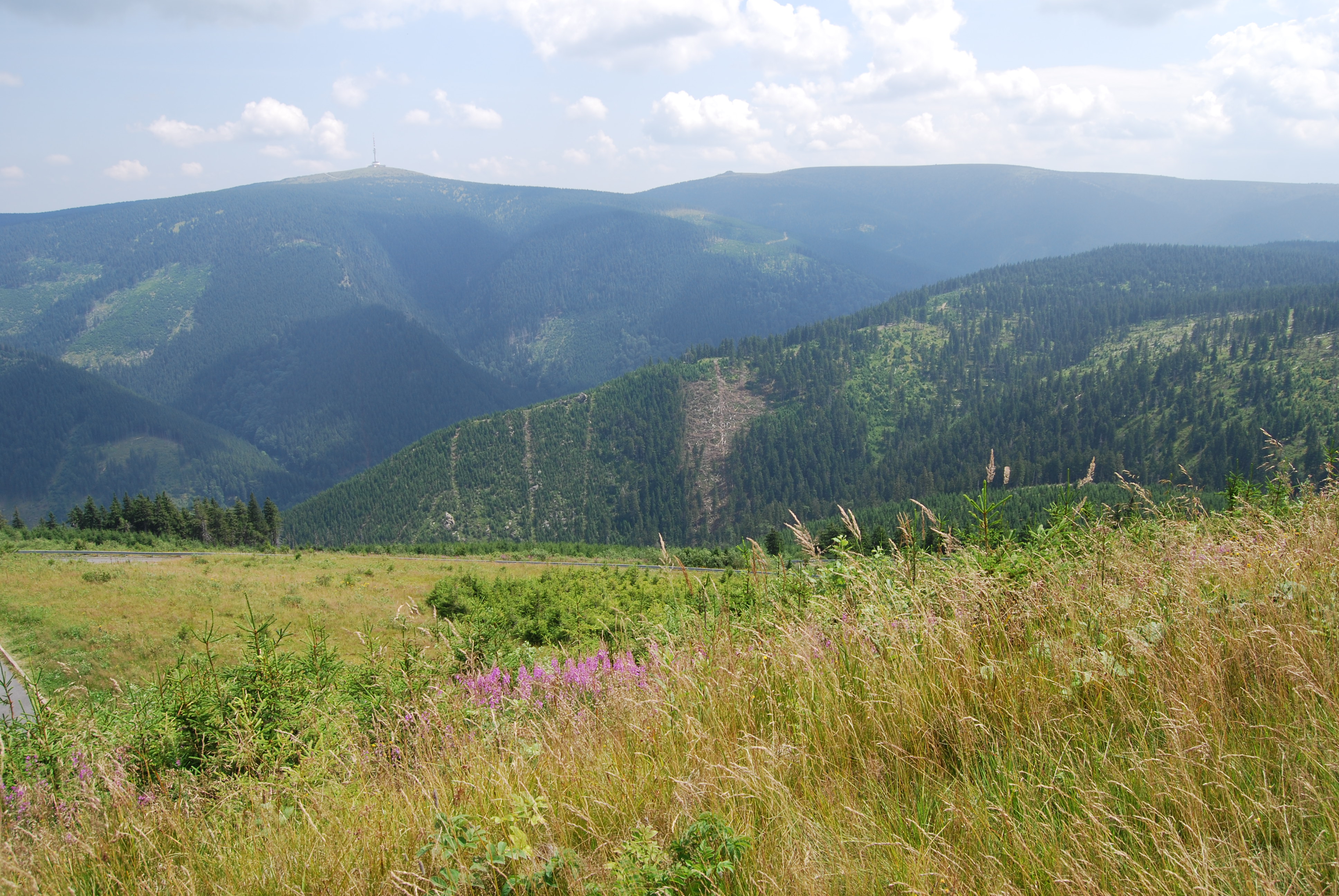 Embalse superior de la central de bombeo Dlouhé Stráně, República Checa