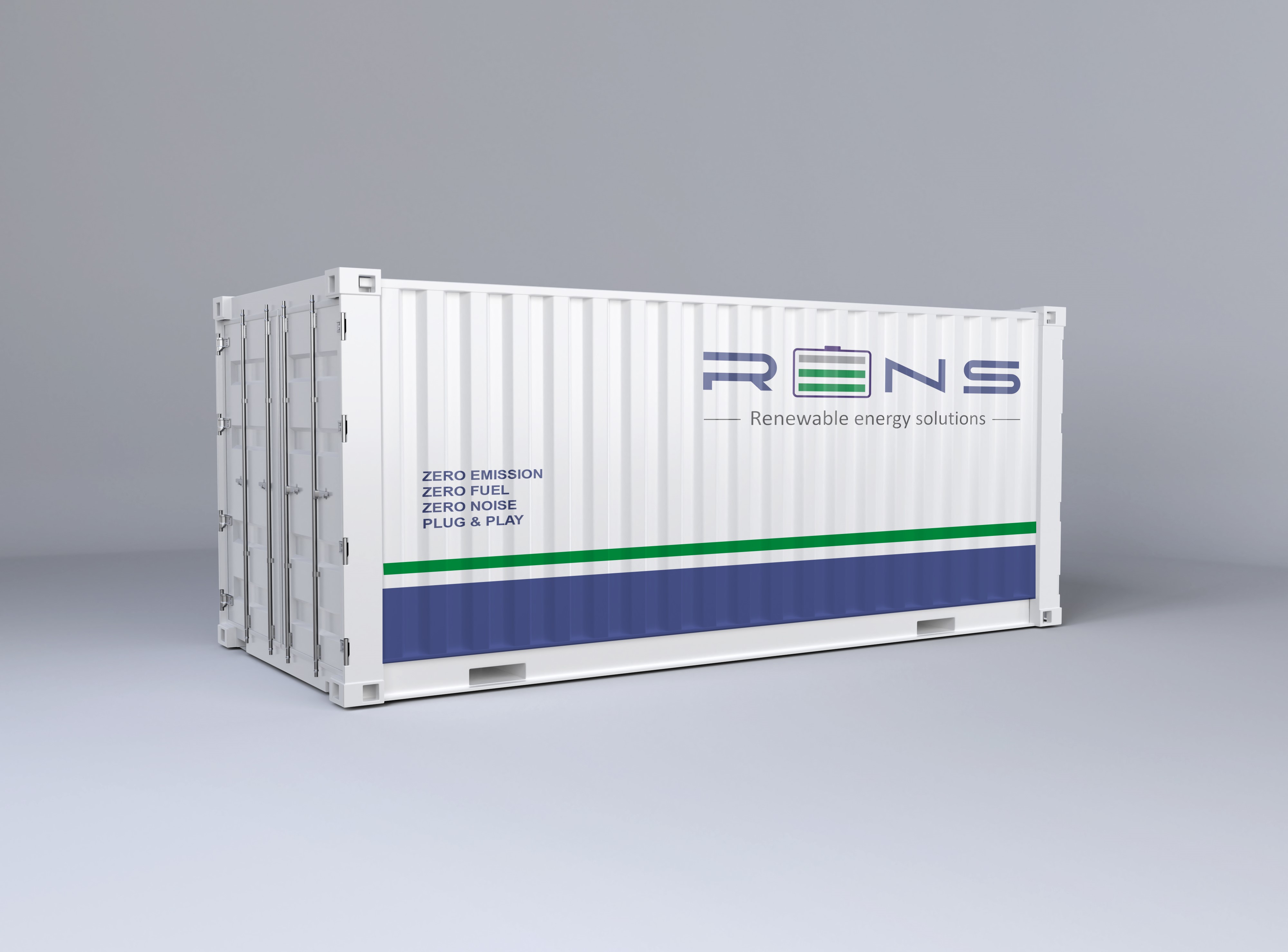 Batteriespeicher-Anlage (BESS) in Rens, Süddänemark