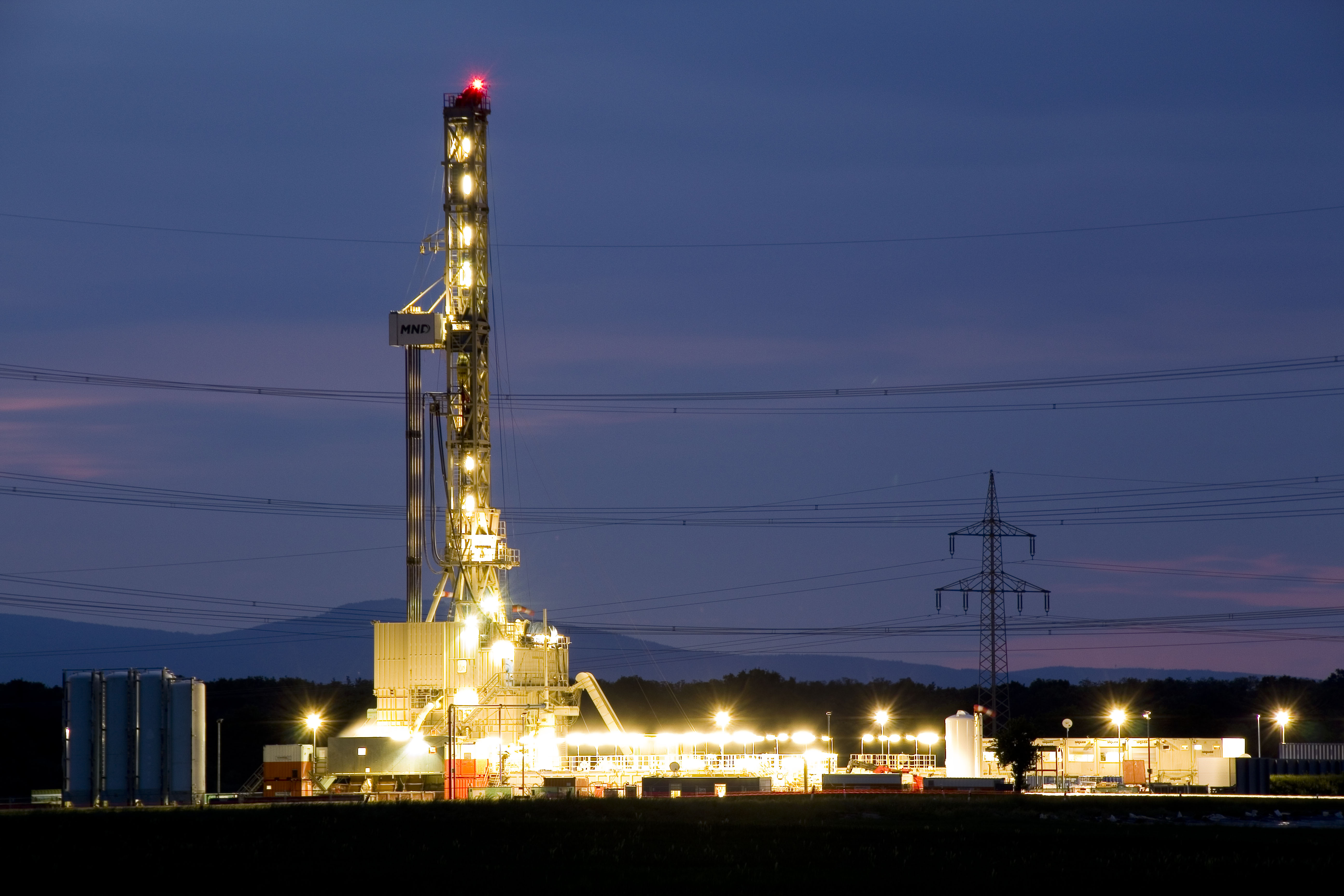 Geothermische Tiefenbohrungen am Standort Trebur